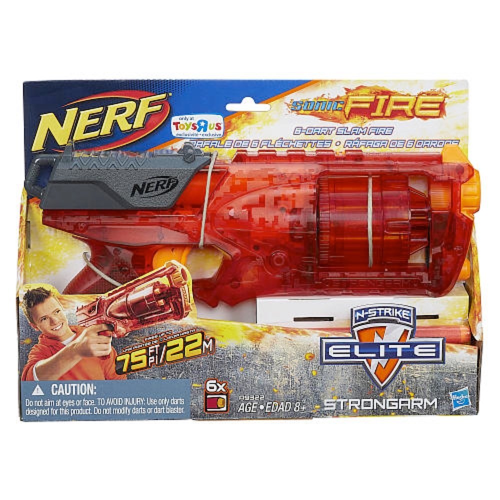 新製品情報 Nerf ストロングアーム ソニックファイアが11月5日発売予定に トイザらスで1699円 予約中止