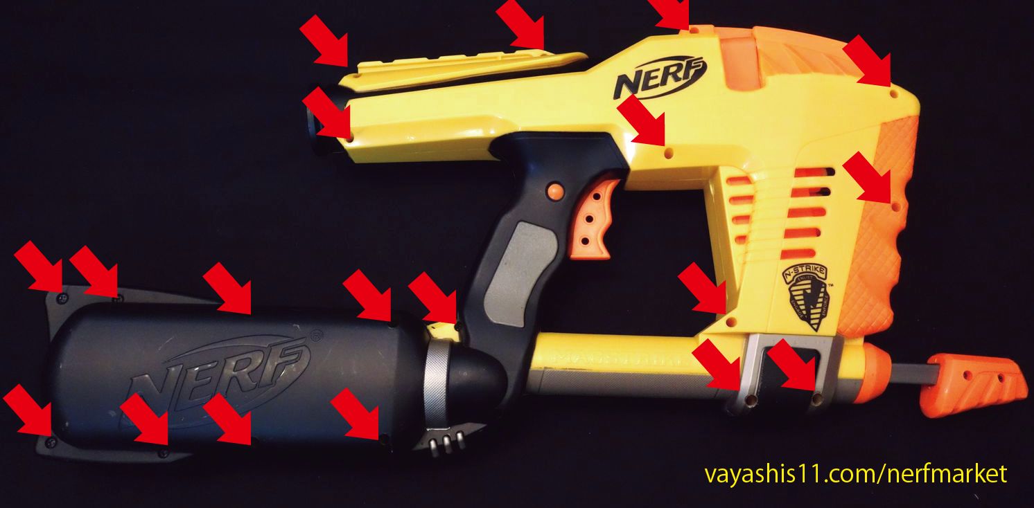 nerf accustrike quadrant repair